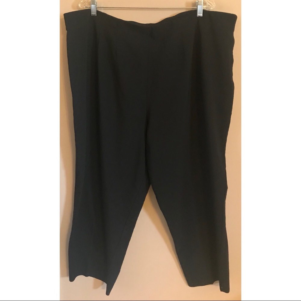 Fashion Bug Black Dress Pants Size 28W